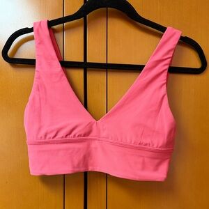 lululemon Align V-Neck Bra size 6 lipgloss